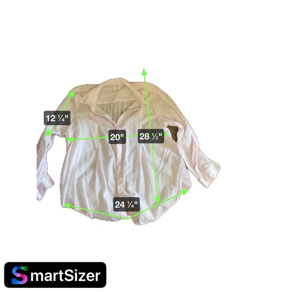 Gauzy light pink blouse - Picture 3 of 3